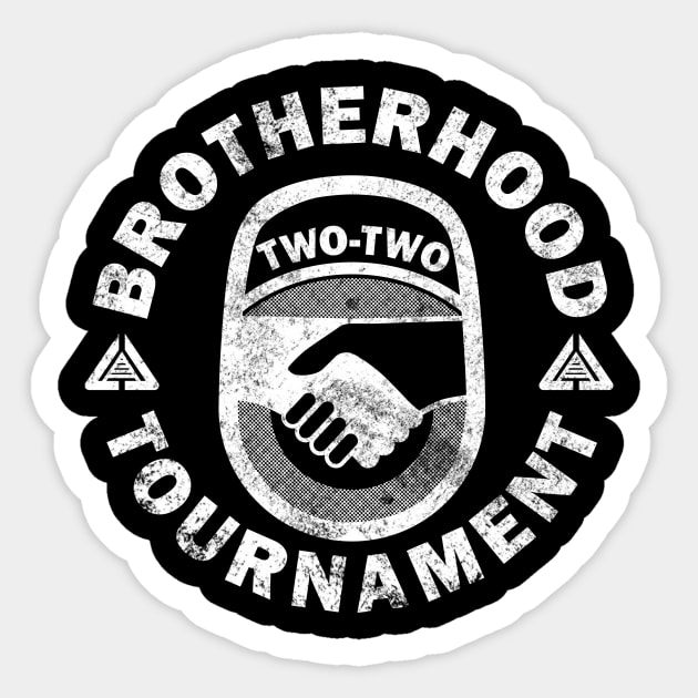 Brotherhood Tournament Vintage Sticker by zurcnami